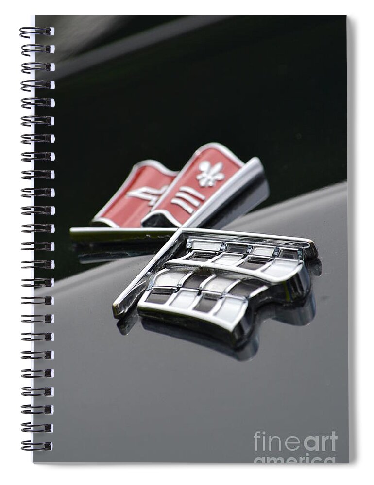 Corvette Spiral Notebook featuring the photograph Terra Nova High School by Dean Ferreira