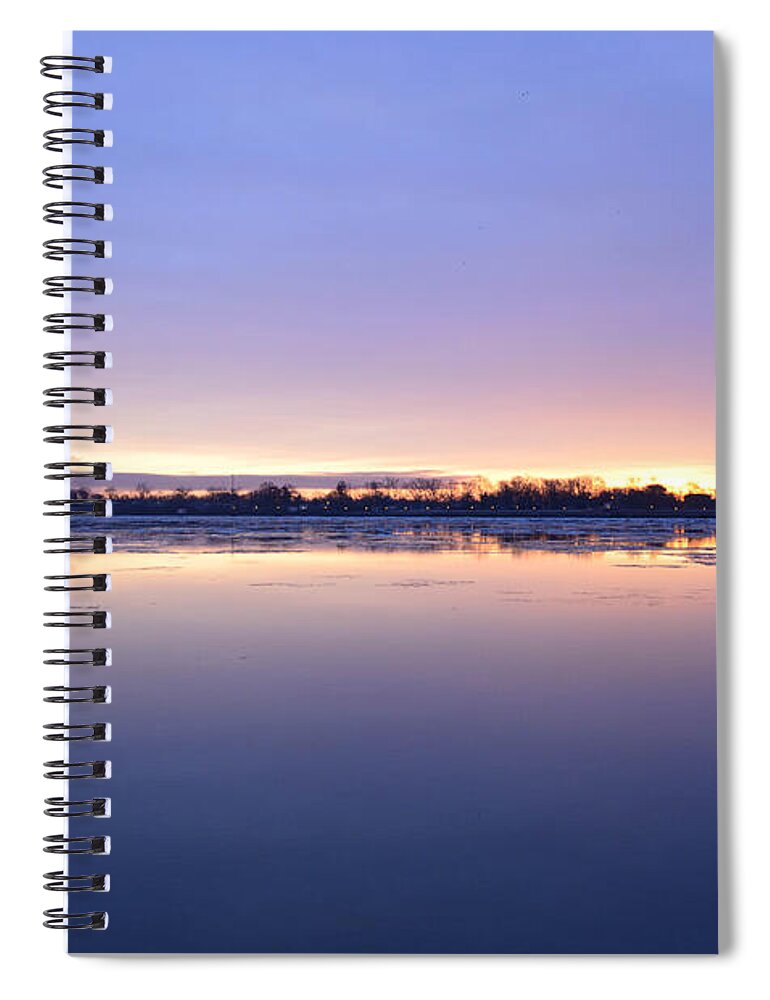 Sunrise Spiral Notebook featuring the photograph Sunrise #2 by Randy J Heath