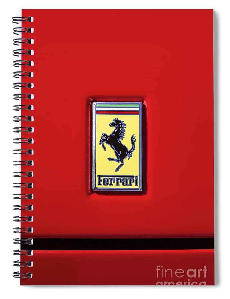 Ferrari 458 Italia Spiral Notebook featuring the photograph 458 Italia #1 by Dennis Hedberg