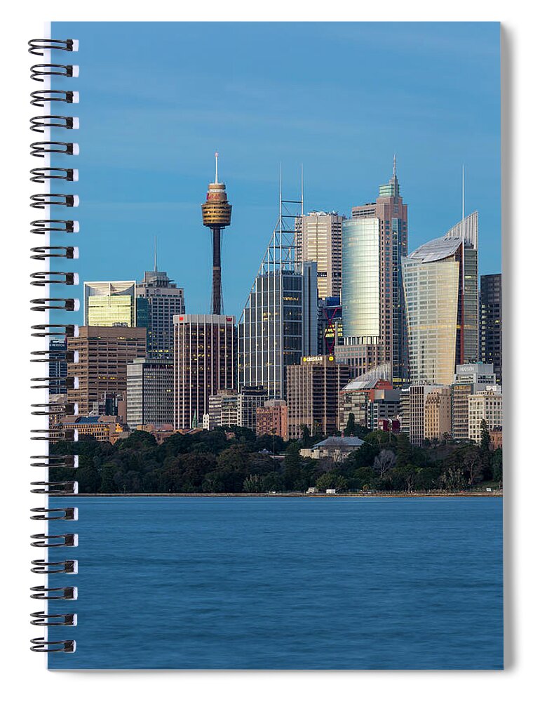 Dawn Spiral Notebook featuring the photograph Australia #5 by Phillip Hayson