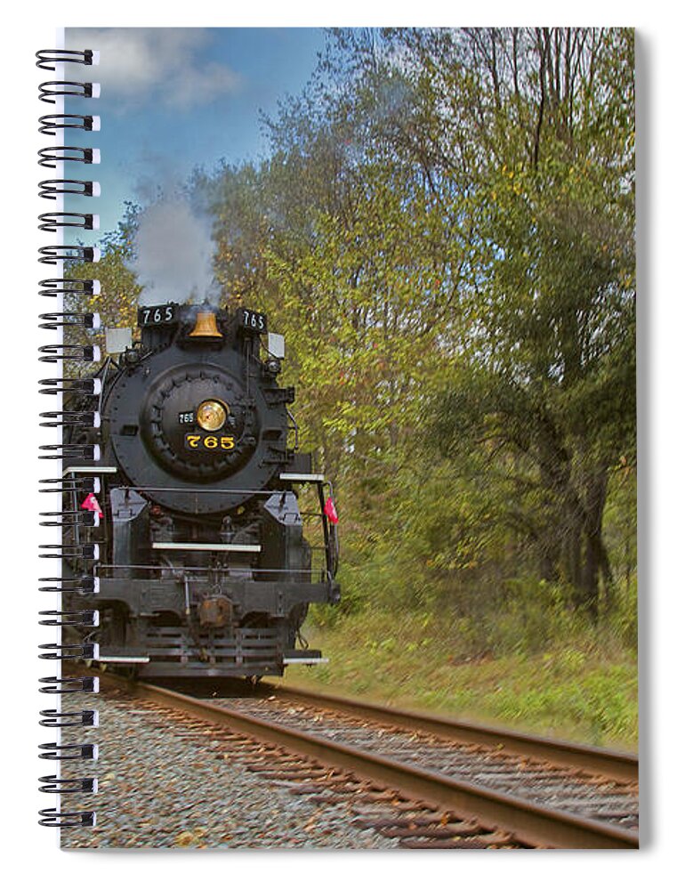 765 Spiral Notebook featuring the photograph 765 by Jack R Perry