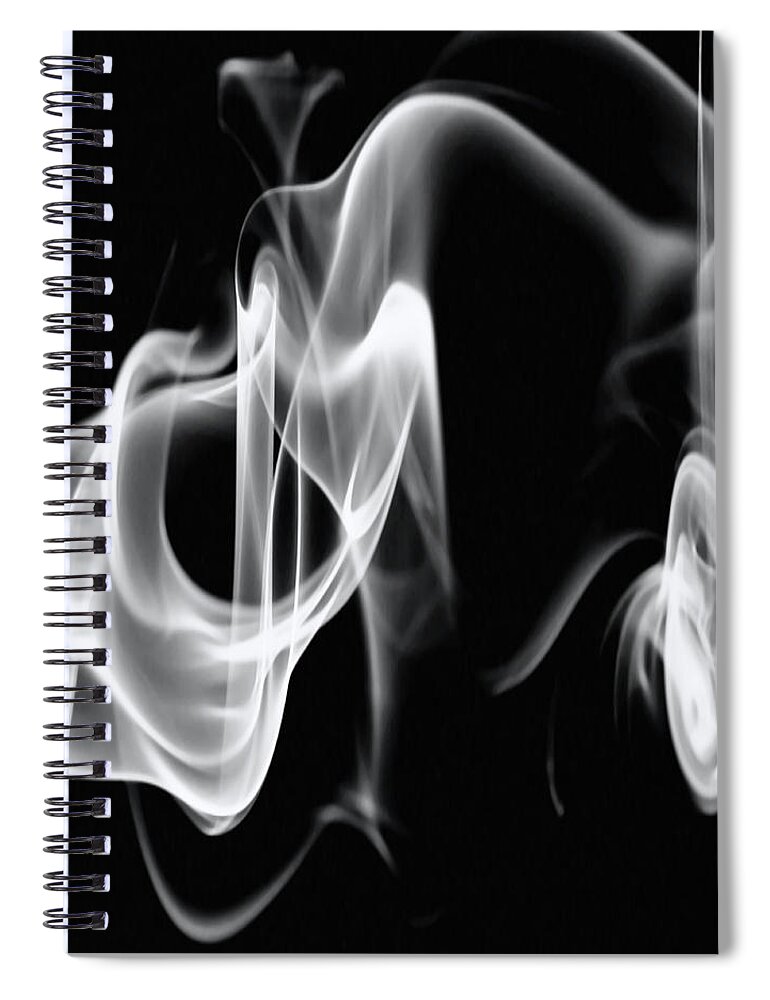 Wind Spiral Notebook featuring the photograph Abstract #8 by Michael Banks