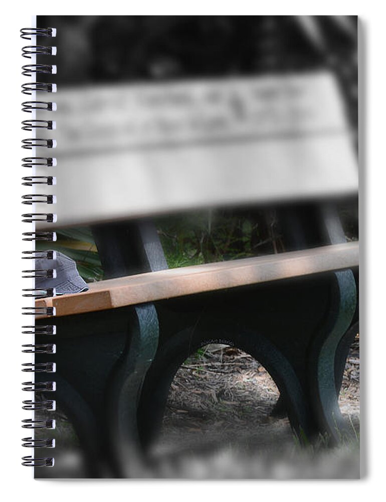 Park Spiral Notebook featuring the photograph A Child Somewhere in My Dreams by DigiArt Diaries by Vicky B Fuller