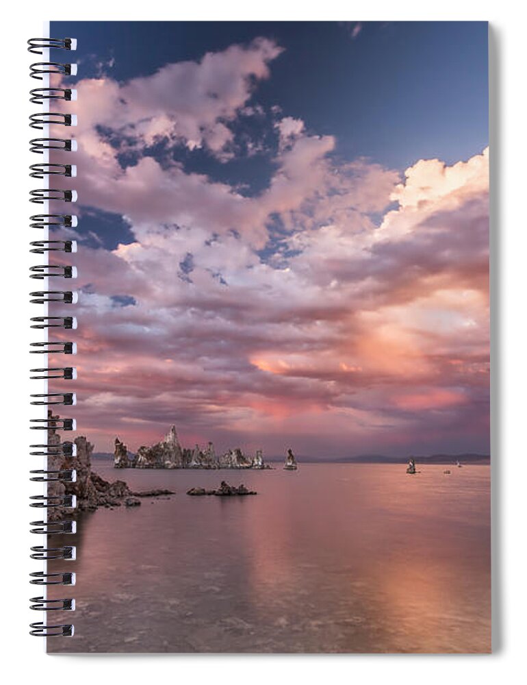 Horizontal Spiral Notebook featuring the photograph A Grand Scale by Jon Glaser