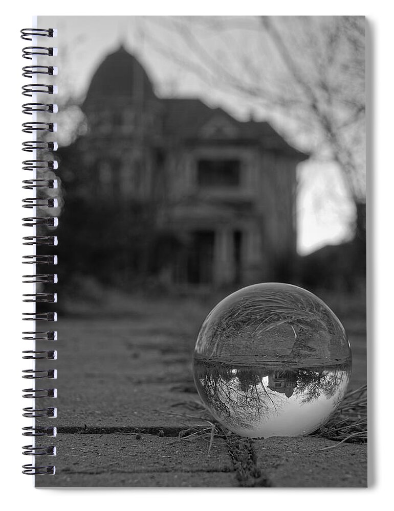 Perspective Spiral Notebook featuring the photograph A little different perspective by Jonathan Davison