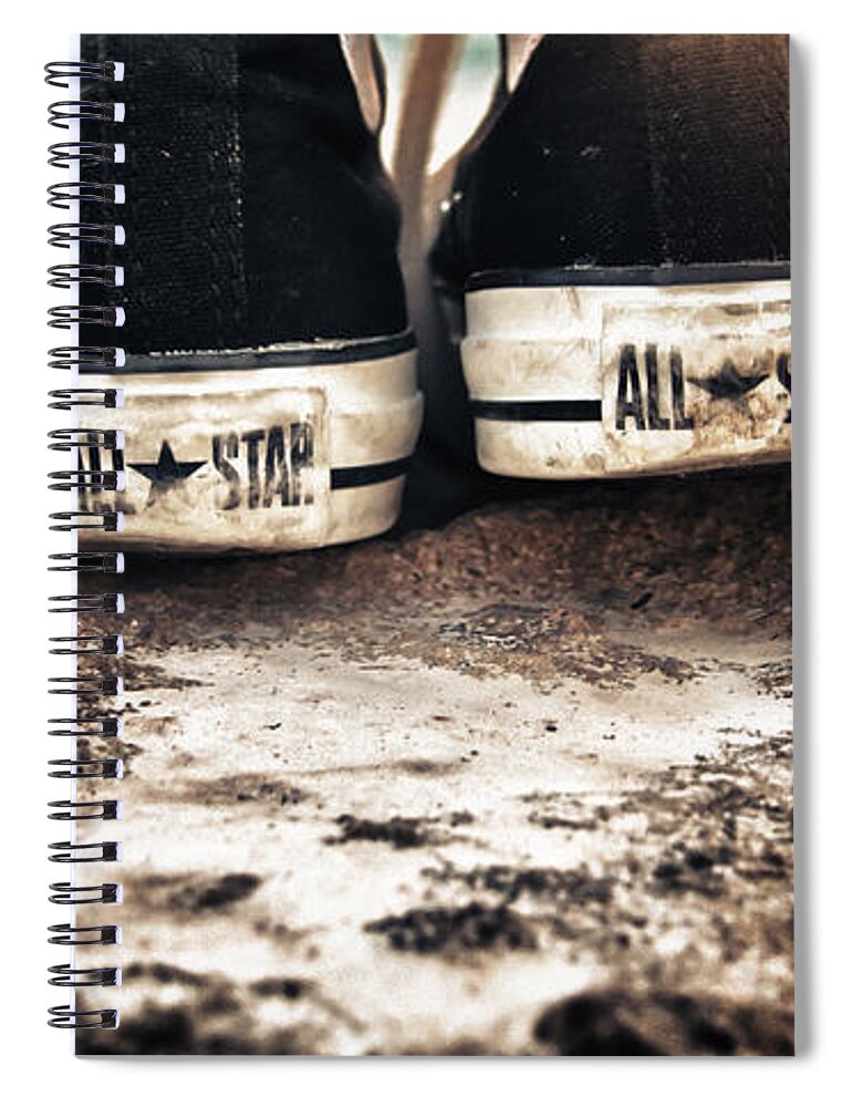 All Spiral Notebook featuring the photograph A Pair Of Stars by Stelios Kleanthous