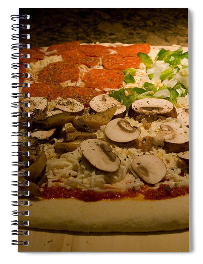 Food Spiral Notebook featuring the photograph A Piece for Everyone by Greg Graham