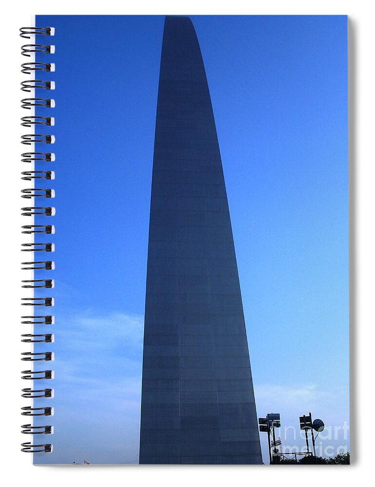 The Arch Spiral Notebook featuring the photograph A True Obsession by Kelly Awad