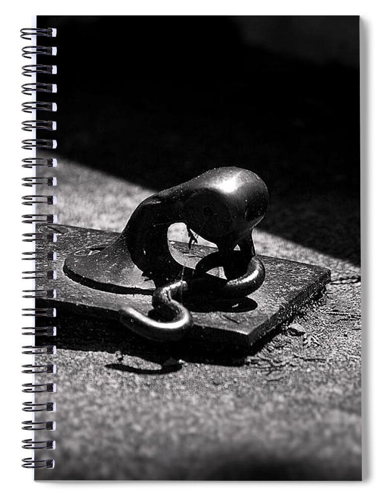 Doors Spiral Notebook featuring the photograph Abandonded Purpose by Denise Dube