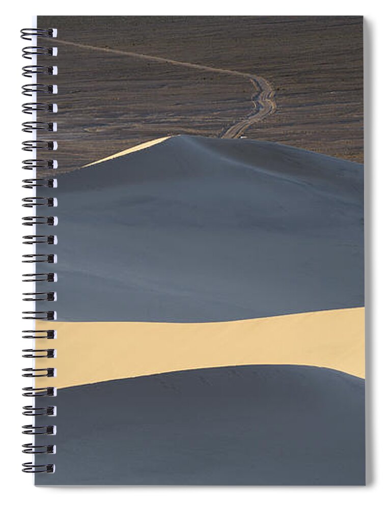 Nature Spiral Notebook featuring the photograph Above the Road by Chad Dutson