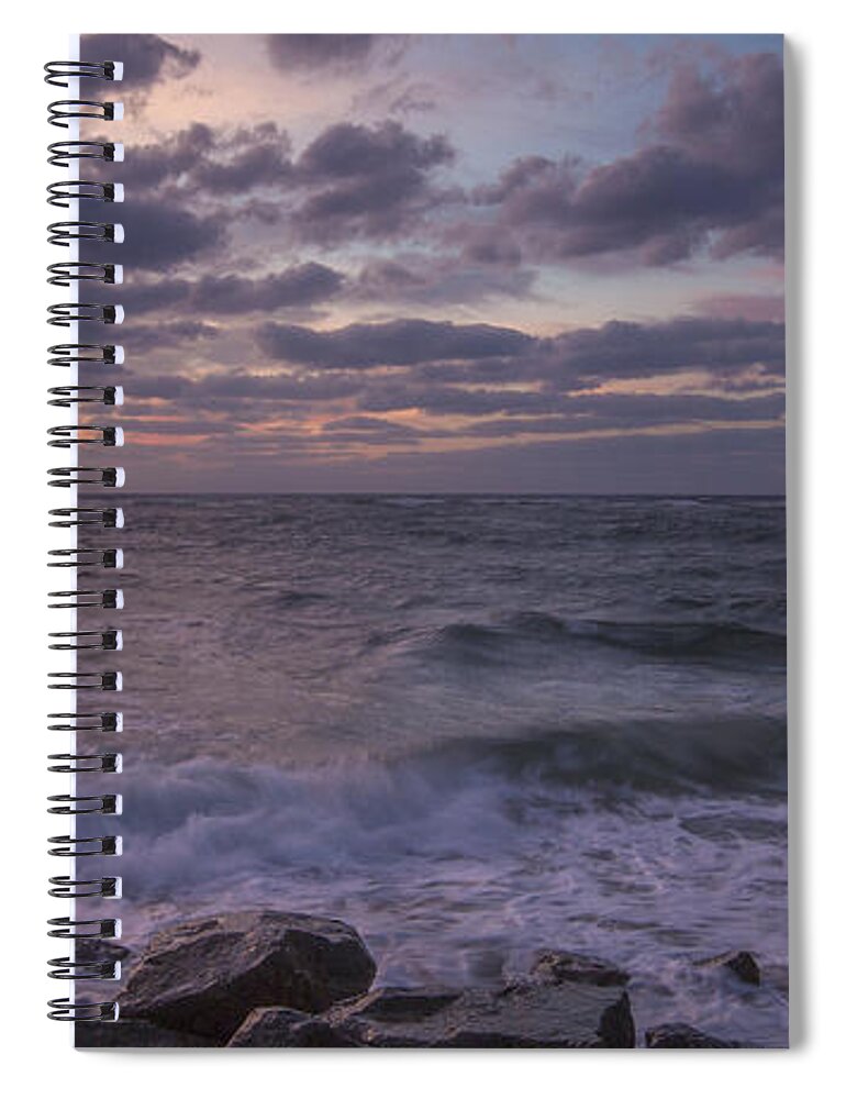 Acrylic Spiral Notebook featuring the photograph Absense of Sunlight by Jon Glaser