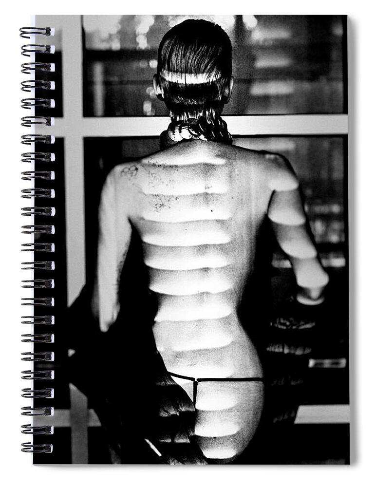 Art 4 Sale Spiral Notebook featuring the photograph Ad captandum by Maria Lankina