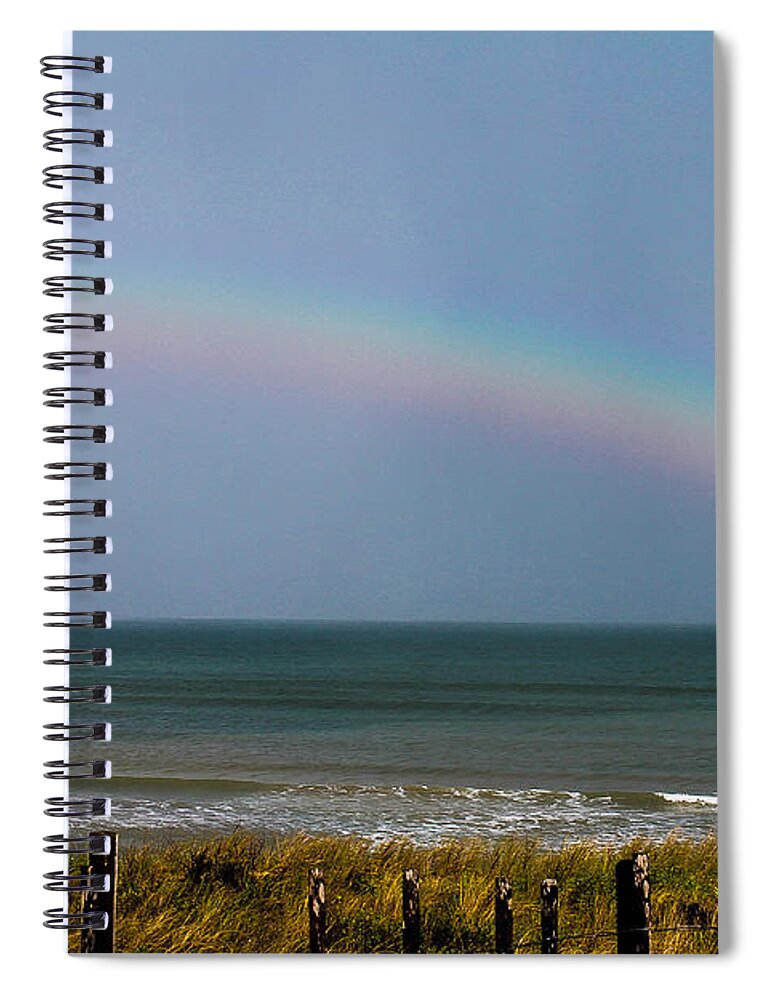 Sea Spiral Notebook featuring the photograph After the Storm by Jessica Brown