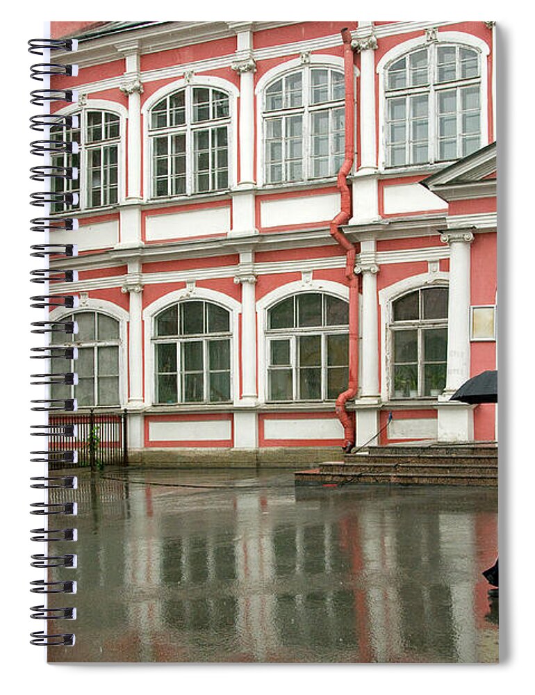 Arch Spiral Notebook featuring the photograph Alexander Nevsky Monastery by Izzet Keribar