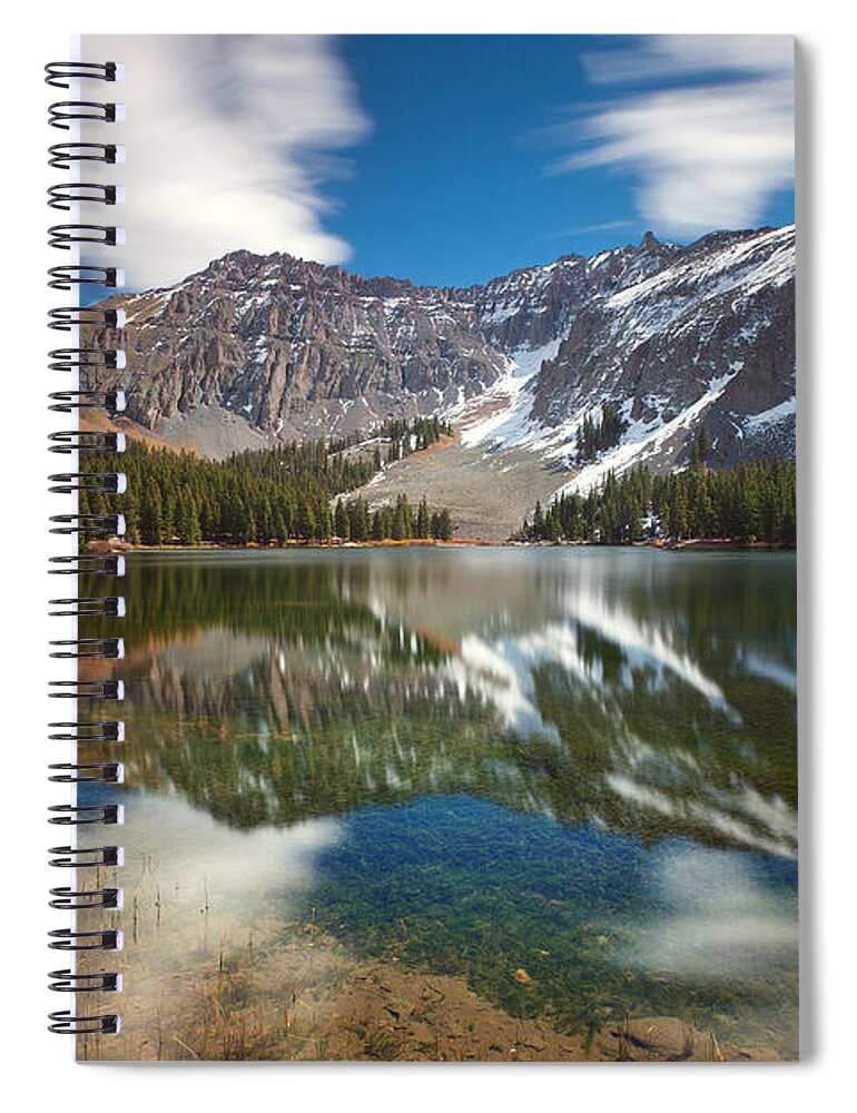 Lake Spiral Notebook featuring the photograph Alta Lakes by Darren White