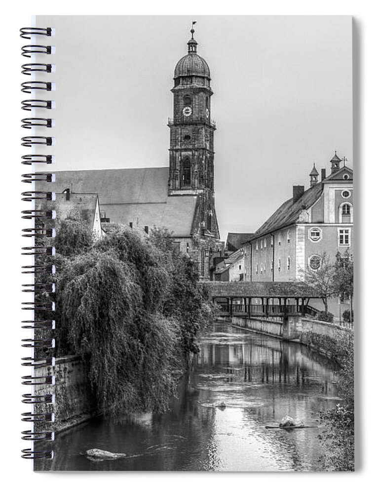 Amberg Spiral Notebook featuring the photograph Amberg by Shirley Radabaugh