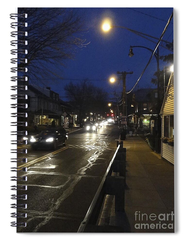 Beck Spiral Notebook featuring the photograph An Evening for Robert Beck by Christopher Plummer