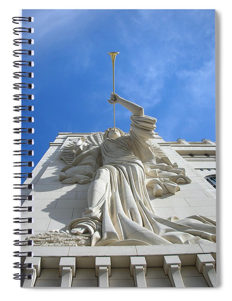 Sculptures Spiral Notebook featuring the photograph Angels 2920 by Guy Whiteley