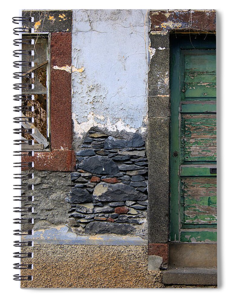 House Spiral Notebook featuring the photograph Another Time by David Birchall