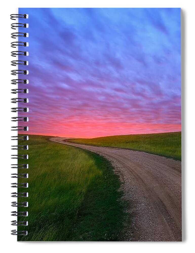 Beautiful Spiral Notebook featuring the photograph Another Way To Heaven by Kadek Susanto