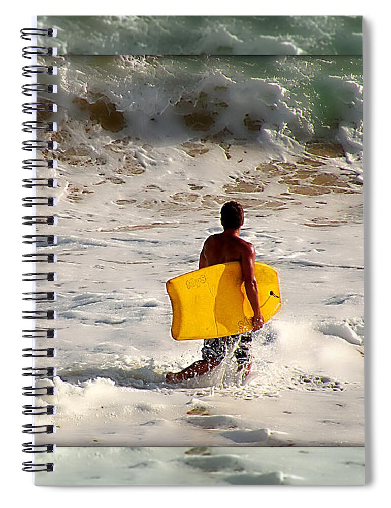 Anticipation Spiral Notebook featuring the photograph Anticipation by Micki Findlay