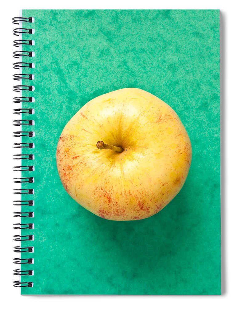 Apple Spiral Notebook featuring the photograph Apple by Tom Gowanlock