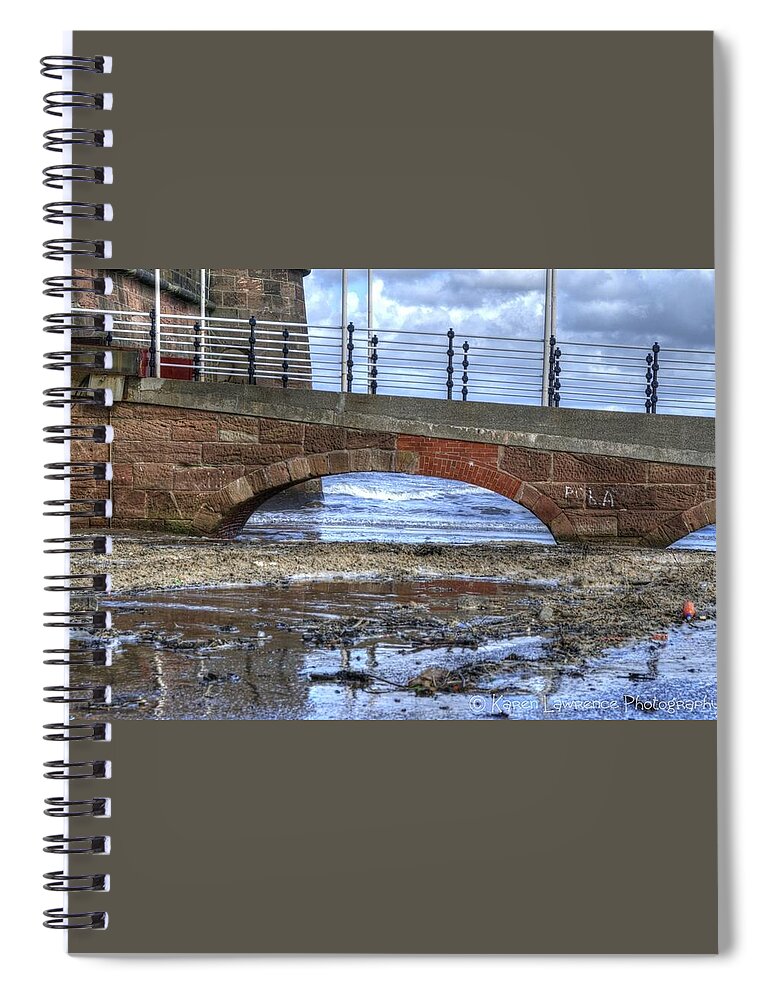 Fort Spiral Notebook featuring the photograph Arches by Spikey Mouse Photography
