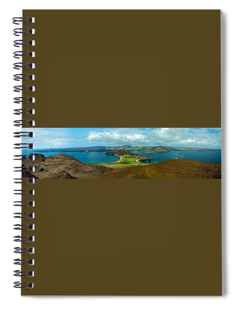 Galapagos Spiral Notebook featuring the photograph Ash to Wonder by Richard Gehlbach