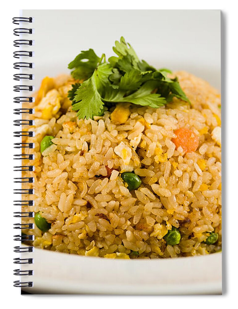 Asian Spiral Notebook featuring the photograph Asian Fried Rice by Raul Rodriguez