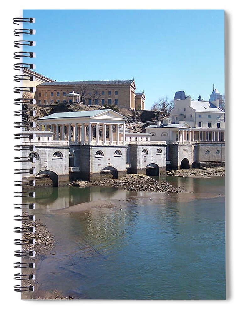 At The Spiral Notebook featuring the photograph At the Philadelphia Waterworks by Bill Cannon