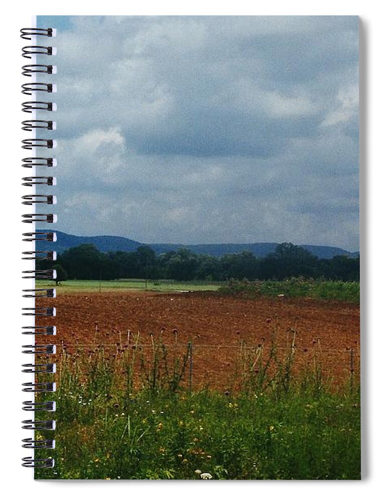 Landscape Spiral Notebook featuring the photograph Autumn Mountain by D Hackett