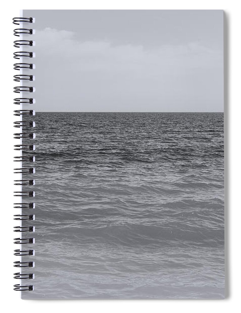 Monochrome Landscapes Spiral Notebook featuring the photograph Avalon by AM FineArtPrints