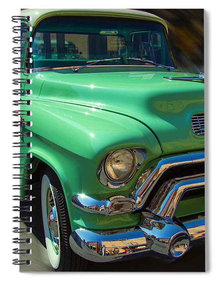 Gmc Spiral Notebook featuring the photograph Back In Time by Kathy Bassett