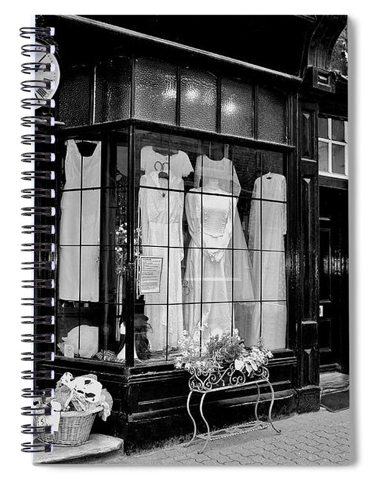 Vintage Spiral Notebook featuring the photograph Back In Time by Pennie McCracken