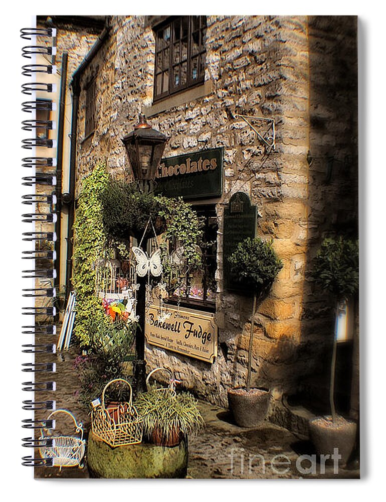 Doors Spiral Notebook featuring the photograph Fly Fishing Shop by Doc Braham