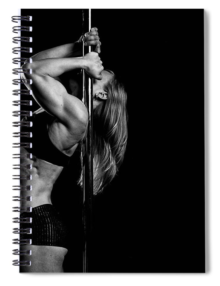 Balance Spiral Notebook featuring the photograph Balance of Power 2012 Poise by Monte Arnold