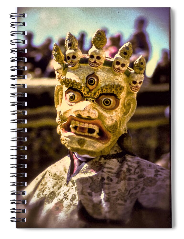 Bali Spiral Notebook featuring the photograph Bali Dancer 1 by Dominic Piperata