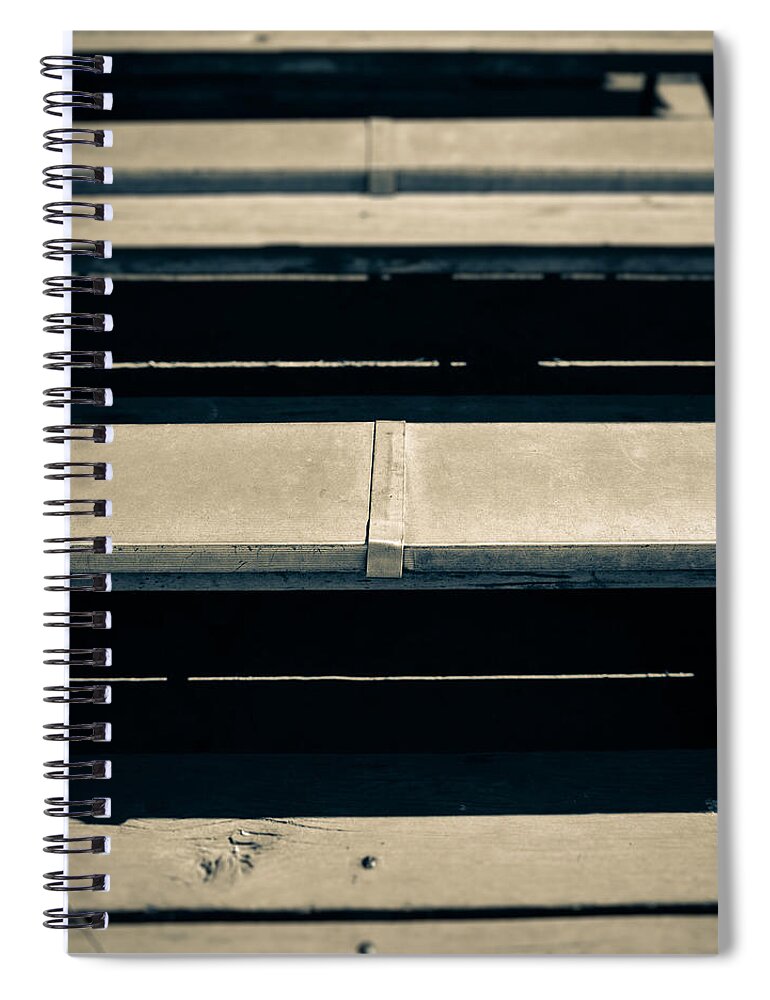 Cal Ripkin Spiral Notebook featuring the photograph Baseball Field 5 by Yo Pedro