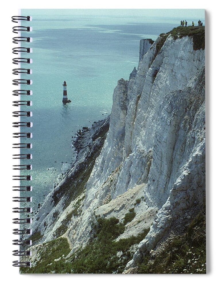 Beachy Head Spiral Notebook featuring the photograph Beachy Head - Sussex - England by Phil Banks