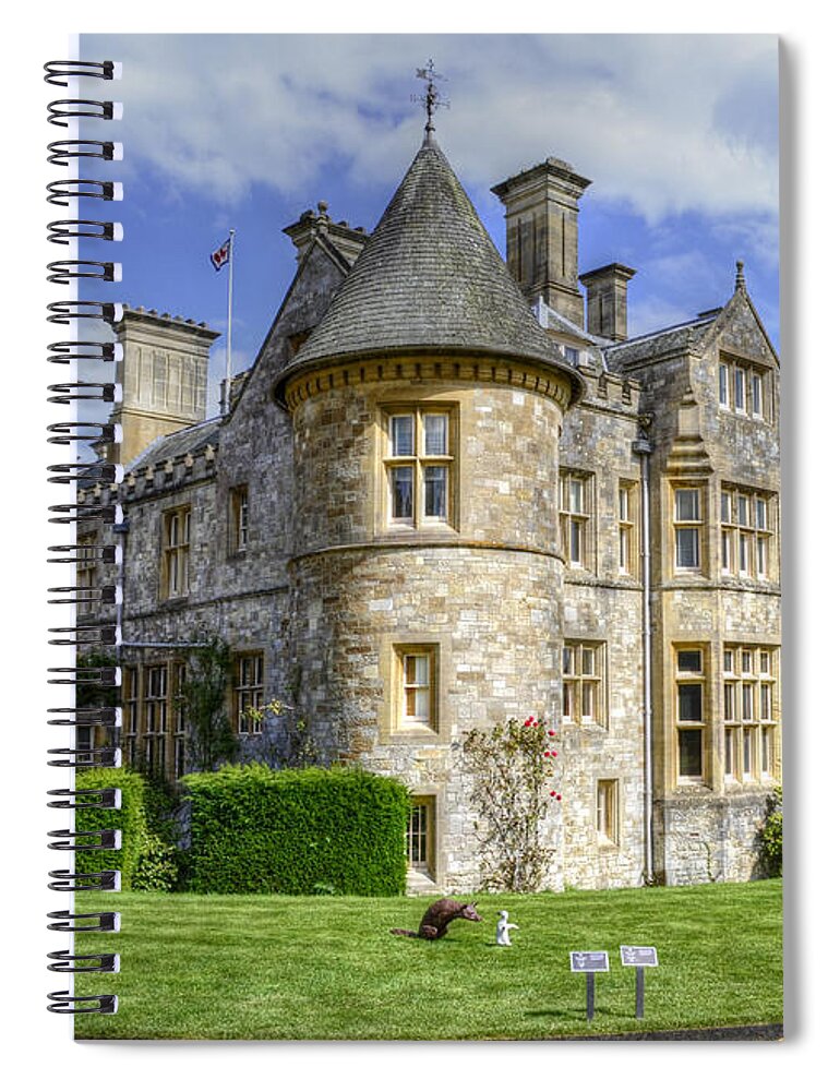 Beaulieu Spiral Notebook featuring the photograph Beaulieu by Spikey Mouse Photography