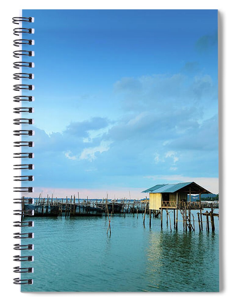 Tropical Rainforest Spiral Notebook featuring the photograph Beautiful Beach And Tropical Sea In by Primeimages