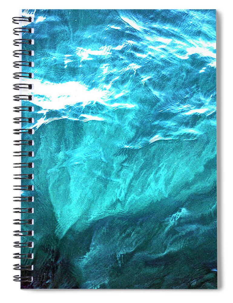 Jewel Spiral Notebook featuring the photograph Beautiful Ocean by Cassandra Buckley