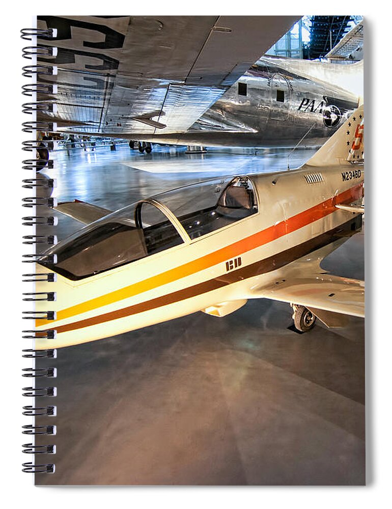 Washington D.c. Spiral Notebook featuring the photograph Bede BD-5B by Tim Stanley