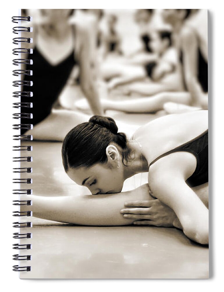 Ballerina Spiral Notebook featuring the photograph Belle Ballerina by Bill Howard