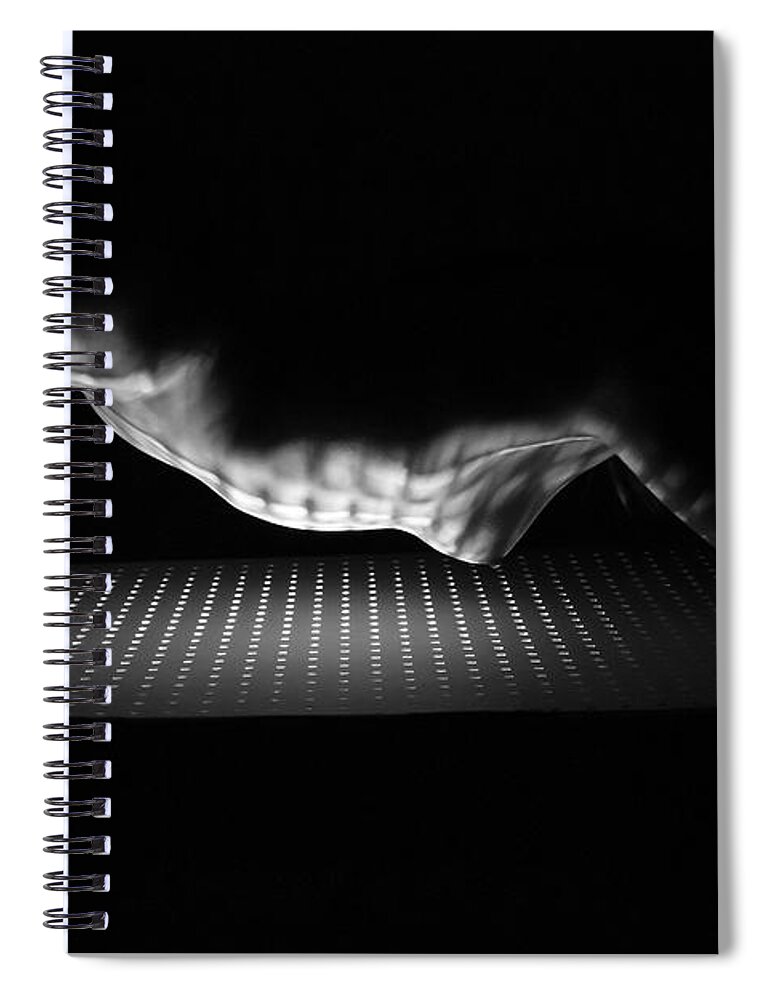 Blue Muse Fine Art Spiral Notebook featuring the photograph Beyond the Horizon by Blue Muse Fine Art