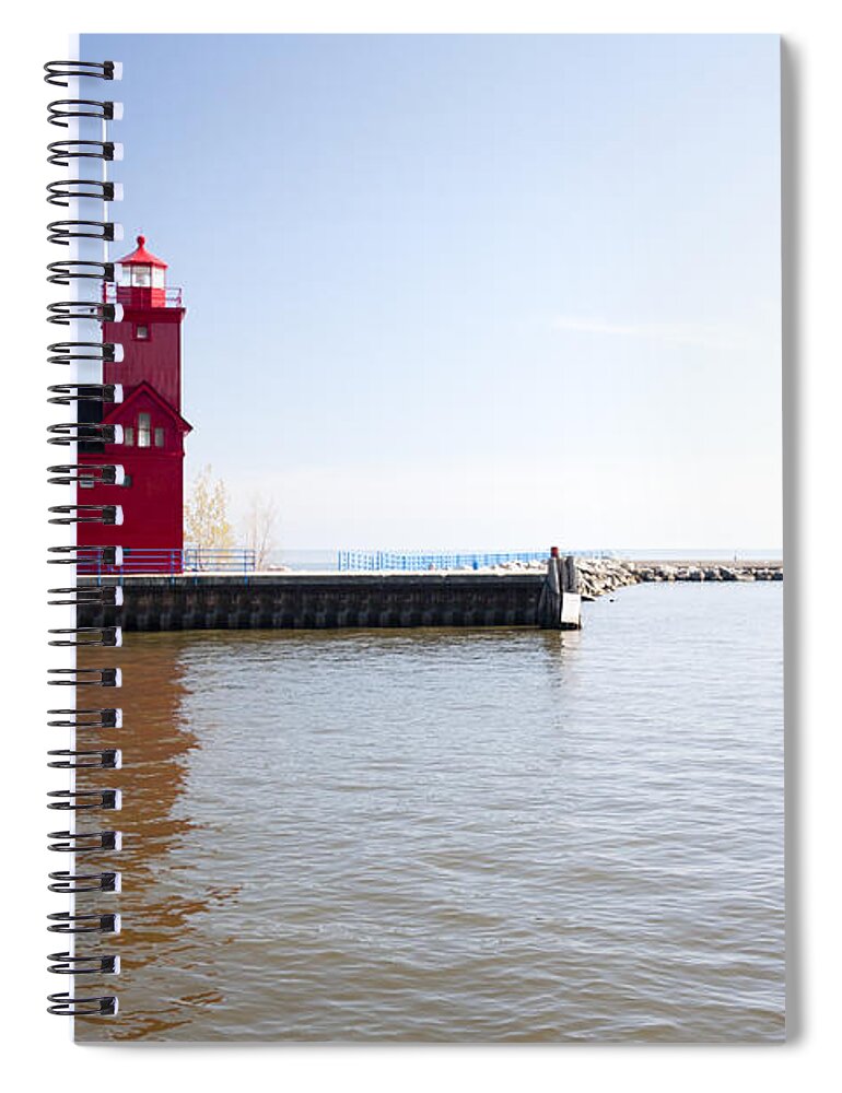 Holland Spiral Notebook featuring the photograph Big Red by Patty Colabuono