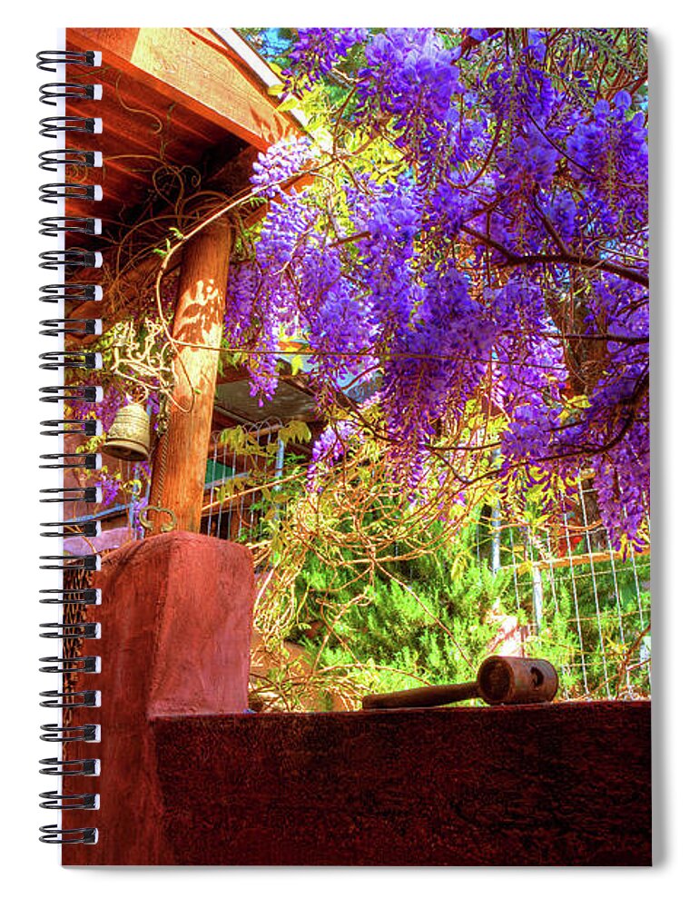 Artist House Spiral Notebook featuring the photograph Bisbee Artist Home by Charlene Mitchell