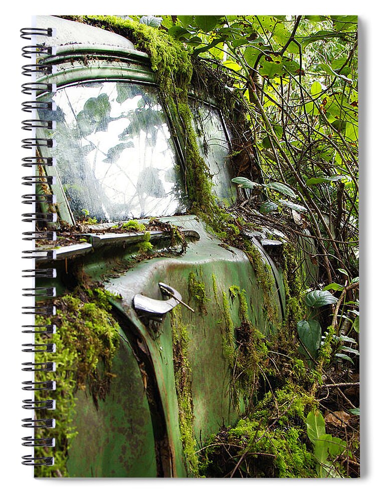 Abandoned Spiral Notebook featuring the photograph Biscayne by Marilyn Wilson