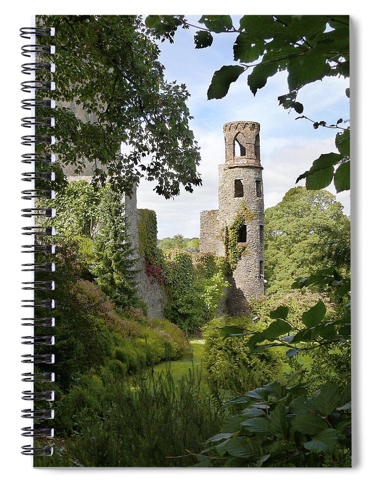 Ireland Spiral Notebook featuring the photograph Blarney Castle 2 by Mike McGlothlen