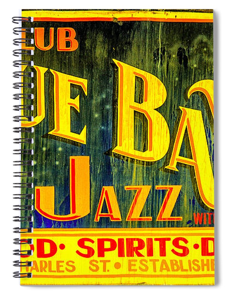 Blue Bayou Spiral Notebook featuring the photograph Blue Bayou by Diana Powell